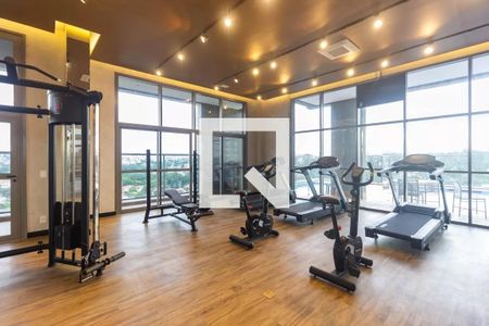 Studio à venda com 37m², 1 quarto e sem vaga Studio à venda com 37m², 1 quarto e sem vagaAcademia