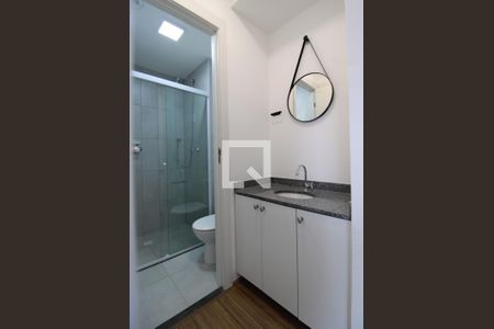 Apartamento à venda com 30m², 1 quarto e sem vagaDetalhe banheiro