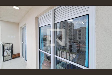 Varanda da Sala\Cozinha de apartamento para alugar com 1 quarto, 28m² em Barra Funda , São Paulo