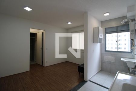 Sala de apartamento para alugar com 1 quarto, 30m² em Várzea da Barra Funda, São Paulo
