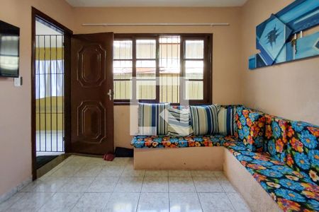 Sala de casa para alugar com 3 quartos, 125m² em Mirim, Praia Grande