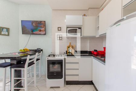 Cozinha de apartamento para alugar com 1 quarto, 45m² em Cachoeira do Bom Jesus, Florianópolis