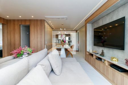Sala de apartamento à venda com 2 quartos, 71m² em Santo Amaro, São Paulo