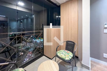 Varanda de apartamento para alugar com 1 quarto, 50m² em Vila Olímpia, São Paulo