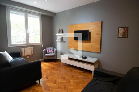 Sala de TV ( Revertido) de apartamento para alugar com 3 quartos, 105m² em Copacabana, Rio de Janeiro