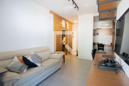 Sala de apartamento para alugar com 2 quartos, 55m² em Copacabana, Rio de Janeiro