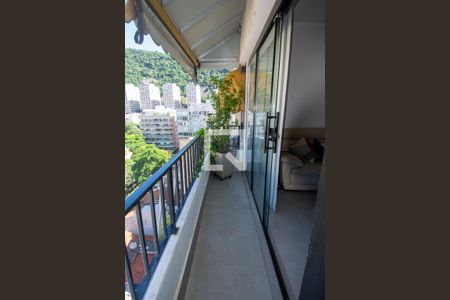 Varanda de apartamento para alugar com 2 quartos, 55m² em Copacabana, Rio de Janeiro