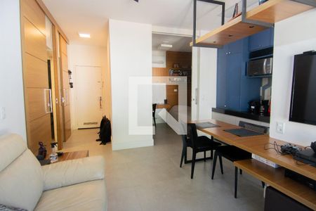Sala de apartamento para alugar com 2 quartos, 55m² em Copacabana, Rio de Janeiro