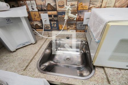 Sala e Cozinha de kitnet/studio para alugar com 1 quarto, 39m² em Shcgn, Brasília