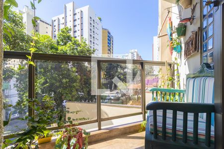 Sacada de apartamento à venda com 4 quartos, 156m² em Cambuí, Campinas