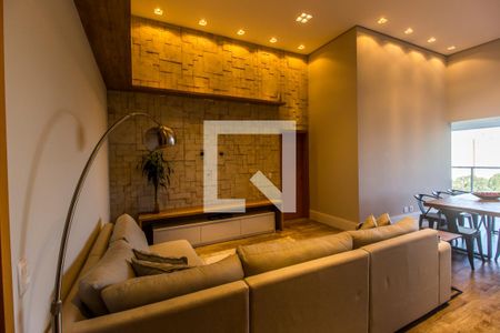 Sala de TV de apartamento para alugar com 3 quartos, 136m² em Centro Empresarial Tamboré, Santana de Parnaíba