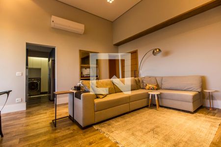 Sala de TV de apartamento para alugar com 3 quartos, 136m² em Centro Empresarial Tamboré, Santana de Parnaíba