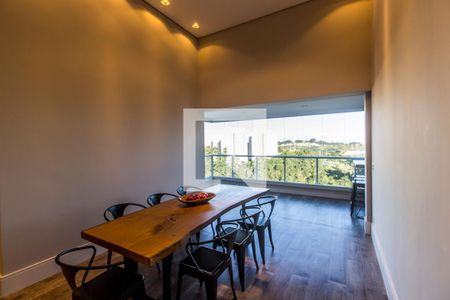 Sala de Jantar de apartamento para alugar com 3 quartos, 136m² em Centro Empresarial Tamboré, Santana de Parnaíba