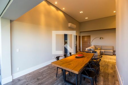 Sala de Jantar de apartamento para alugar com 3 quartos, 136m² em Centro Empresarial Tamboré, Santana de Parnaíba
