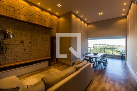Sala de TV de apartamento para alugar com 3 quartos, 136m² em Centro Empresarial Tamboré, Santana de Parnaíba
