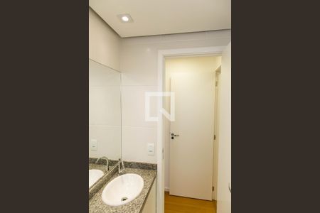 Banheiro da Suíte de apartamento à venda com 2 quartos, 83m² em Centro, Diadema