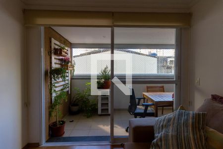 Varanda da Sala de apartamento para alugar com 2 quartos, 70m² em Vila Ipojuca, São Paulo