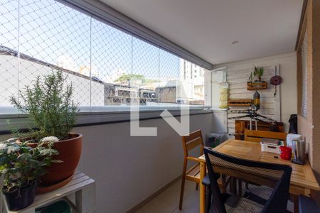 Varanda da Sala de apartamento para alugar com 2 quartos, 70m² em Vila Ipojuca, São Paulo