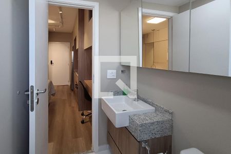 Studio à venda com 25m², 1 quarto e sem vaga Studio à venda com 25m², 1 quarto e sem vagaBanheiro