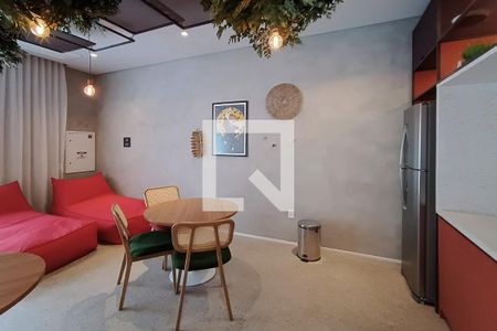 Studio à venda com 25m², 1 quarto e sem vaga Studio à venda com 25m², 1 quarto e sem vagaÁrea comum - Salão de festas