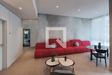 Studio à venda com 25m², 1 quarto e sem vaga Studio à venda com 25m², 1 quarto e sem vagaHall social