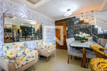 Sala de apartamento à venda com 2 quartos, 150m² em Vila America, Santo André