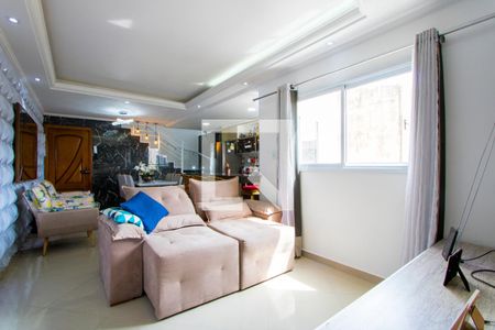 Sala de apartamento à venda com 2 quartos, 150m² em Vila America, Santo André