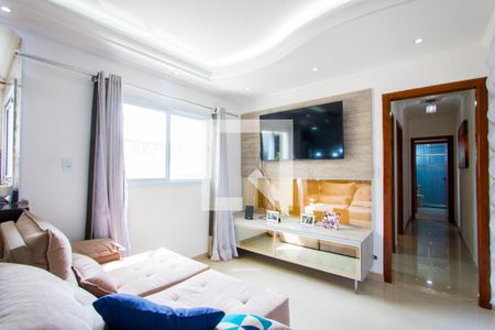 Sala de apartamento à venda com 2 quartos, 150m² em Vila America, Santo André