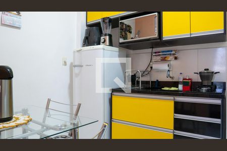 Sala/Cozinha de apartamento à venda com 1 quarto, 35m² em Campos Elíseos, São Paulo