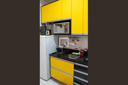 Sala/Cozinha de apartamento à venda com 1 quarto, 35m² em Campos Elíseos, São Paulo