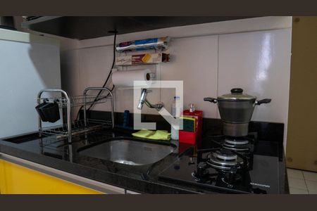 Sala/Cozinha de apartamento à venda com 1 quarto, 35m² em Campos Elíseos, São Paulo