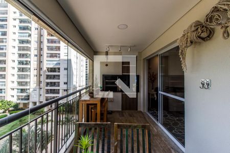 Varanda gourmet de apartamento à venda com 3 quartos, 110m² em Alphaville, Santana de Parnaíba