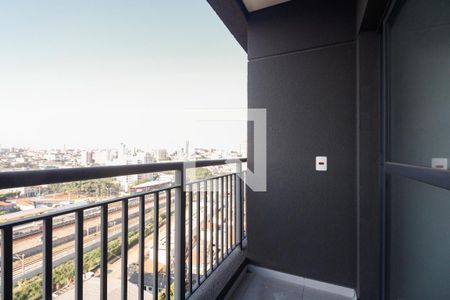 Varanda Studio de kitnet/studio para alugar com 1 quarto, 27m² em Vila Esperança, São Paulo