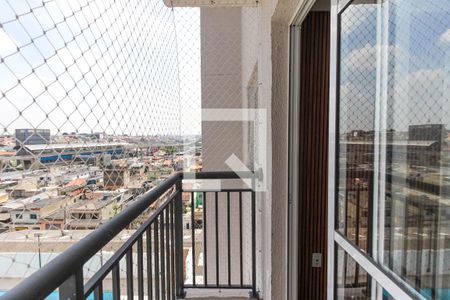Varanda da Sala de apartamento para alugar com 2 quartos, 38m² em Vila Tolstoi, São Paulo