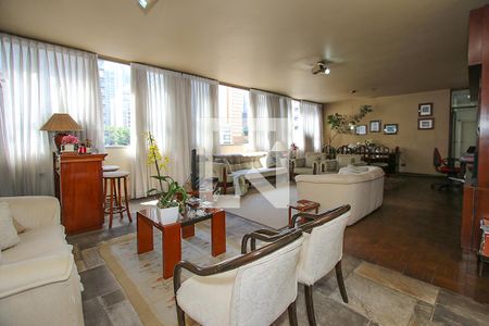 Sala de apartamento à venda com 3 quartos, 198m² em Jardim Paulista, São Paulo