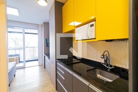 Studio para alugar com 24m², 1 quarto e sem vaga Studio para alugar com 24m², 1 quarto e sem vagaCozinha