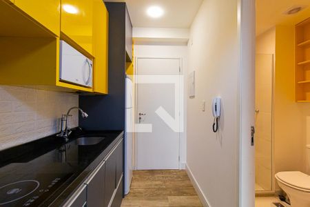 Studio para alugar com 24m², 1 quarto e sem vaga Studio para alugar com 24m², 1 quarto e sem vagaCozinha