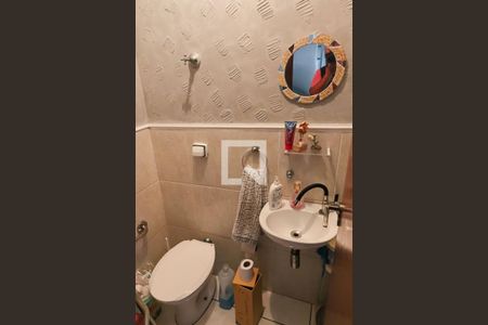 Lavabo de casa de condomínio à venda com 3 quartos, 198m² em Vila Gomes, São Paulo