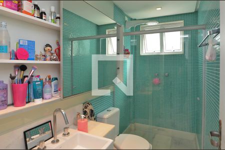 Apartamento para alugar com 130m², 2 quartos e 2 vagasBanheiro social