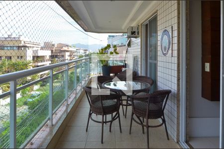Varanda de apartamento para alugar com 2 quartos, 130m² em Recreio dos Bandeirantes, Rio de Janeiro
