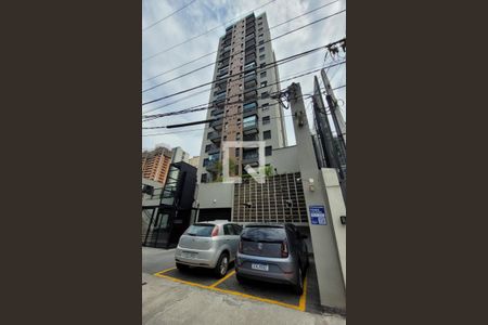 Studio para alugar com 44m², 1 quarto e 1 vaga Studio para alugar com 44m², 1 quarto e 1 vagaFachada