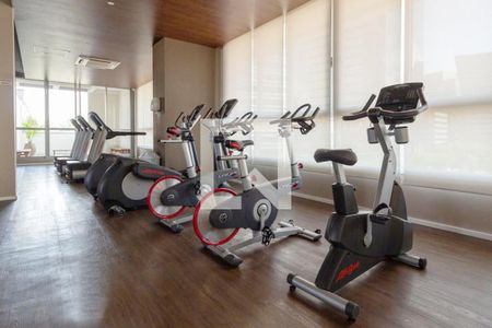 Apartamento à venda com 65m², 1 quarto e 2 vagas Apartamento à venda com 65m², 1 quarto e 2 vagasAcademia