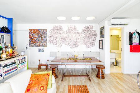 Sala de apartamento à venda com 1 quarto, 65m² em Chácara Santo Antônio (zona Sul), São Paulo