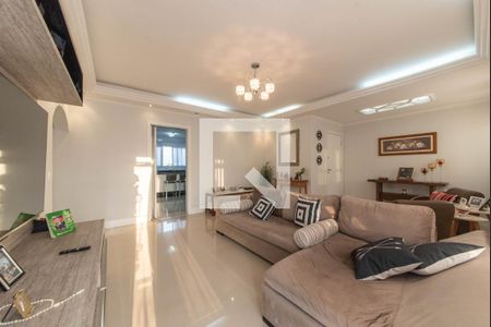 Sala de apartamento à venda com 3 quartos, 118m² em Parque das Nações, Santo André