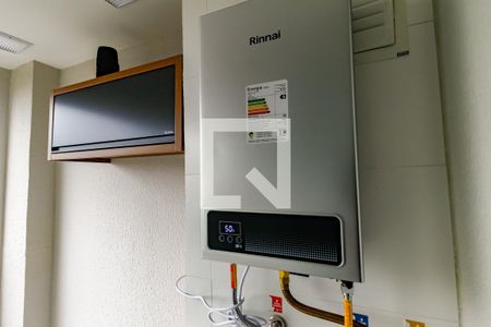 Apartamento à venda com 39m², 1 quarto e 1 vagaDetalhe da area de serviço