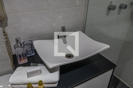 Studio à venda com 30m², 1 quarto e 1 vagaDetalhe do Banheiro