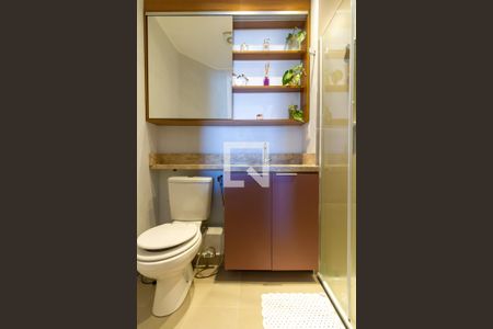 Studio para alugar com 30m², 1 quarto e 1 vaga Studio para alugar com 30m², 1 quarto e 1 vagaBanheiro