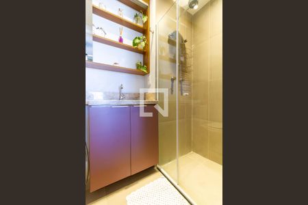 Studio para alugar com 30m², 1 quarto e 1 vaga Studio para alugar com 30m², 1 quarto e 1 vagaBanheiro