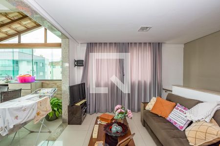 Sala 2 de apartamento à venda com 3 quartos, 160m² em Luxemburgo, Belo Horizonte