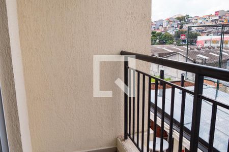 Varanda da Sala de apartamento à venda com 3 quartos, 67m² em Parque João Ramalho, Santo André